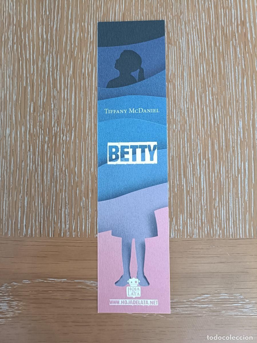 Coleccionismo Marcap&aacute;ginas: MARCAP&Aacute;GINAS - HOJA DE LATA - BETTY - TIFFANY McDANIEL