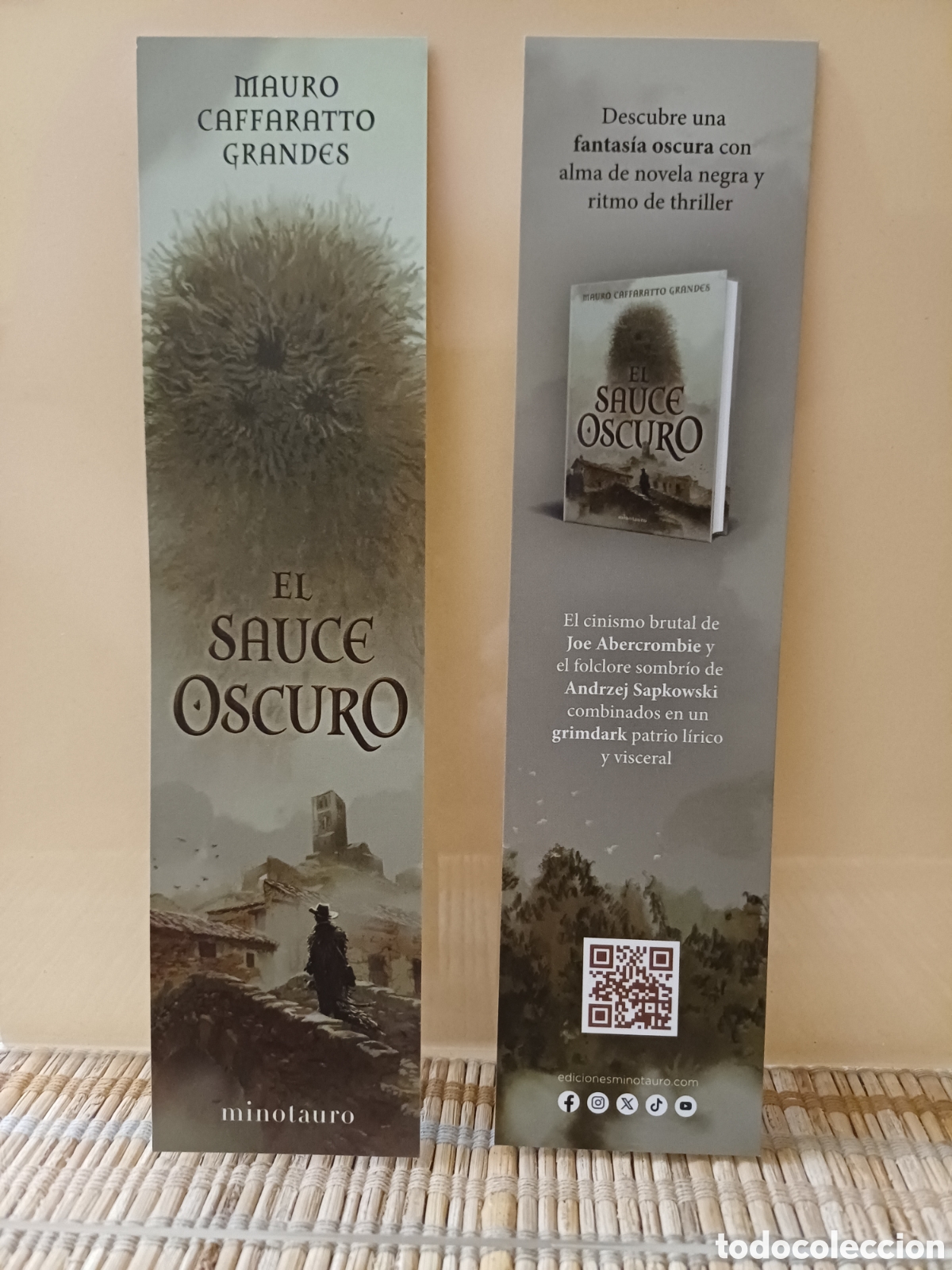 Coleccionismo marcap&aacute;ginas: Marcap&aacute;ginas El sauce oscuro - Foto 1