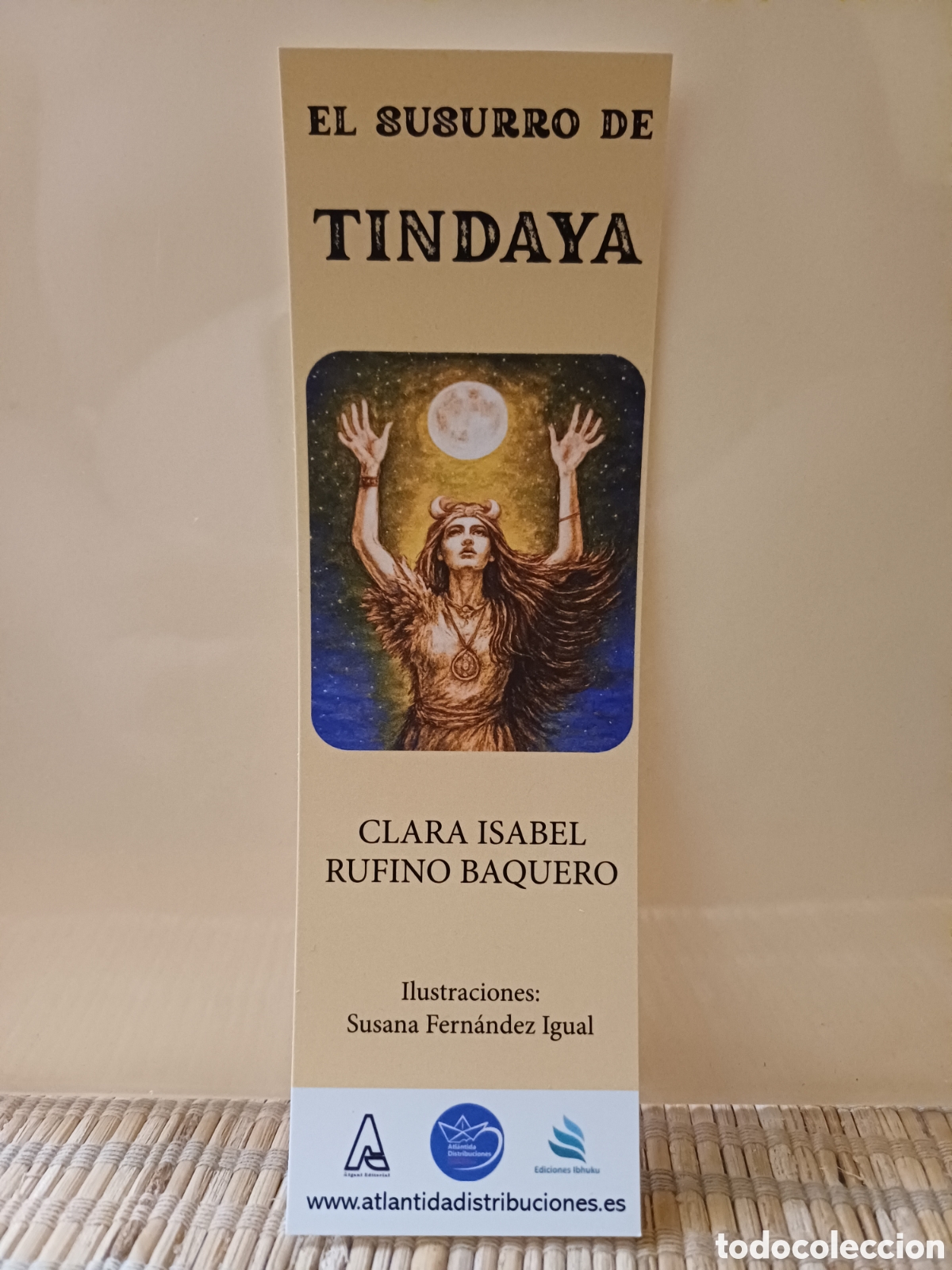 Coleccionismo marcap&aacute;ginas: Maecap&aacute;ginas el Susurro de Tindaya - Foto 1