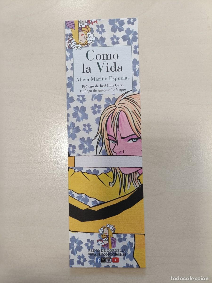 Coleccionismo Marcap&aacute;ginas: MARCAP&Aacute;GINAS - REINO DE CORDELIA - COMO LA VIDA - ALICIA MARI&Ntilde;O - JOSE LUIS GARCI