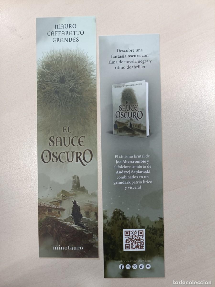Coleccionismo Marcap&aacute;ginas: MARCAP&Aacute;GINAS - MINOTAURO - EL SAUCE OSCURO - MAURO CAFFARATTO GRANDES