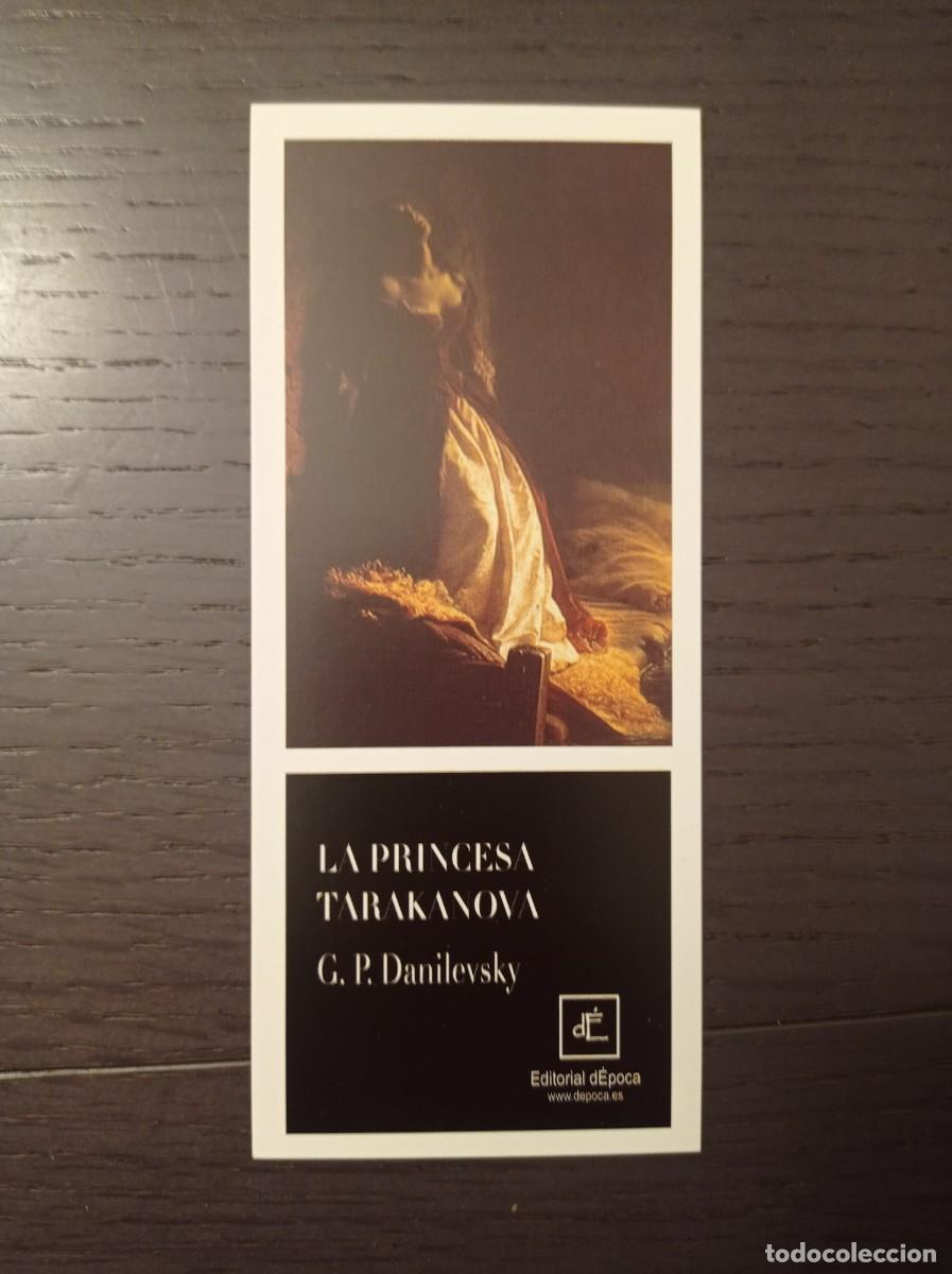 Coleccionismo Marcap&aacute;ginas: MARCAP&Aacute;GINAS. EDITORIAL D'EPOCA. G.P. DANILEVSKY. LA PRINCESA TARAKANOVA