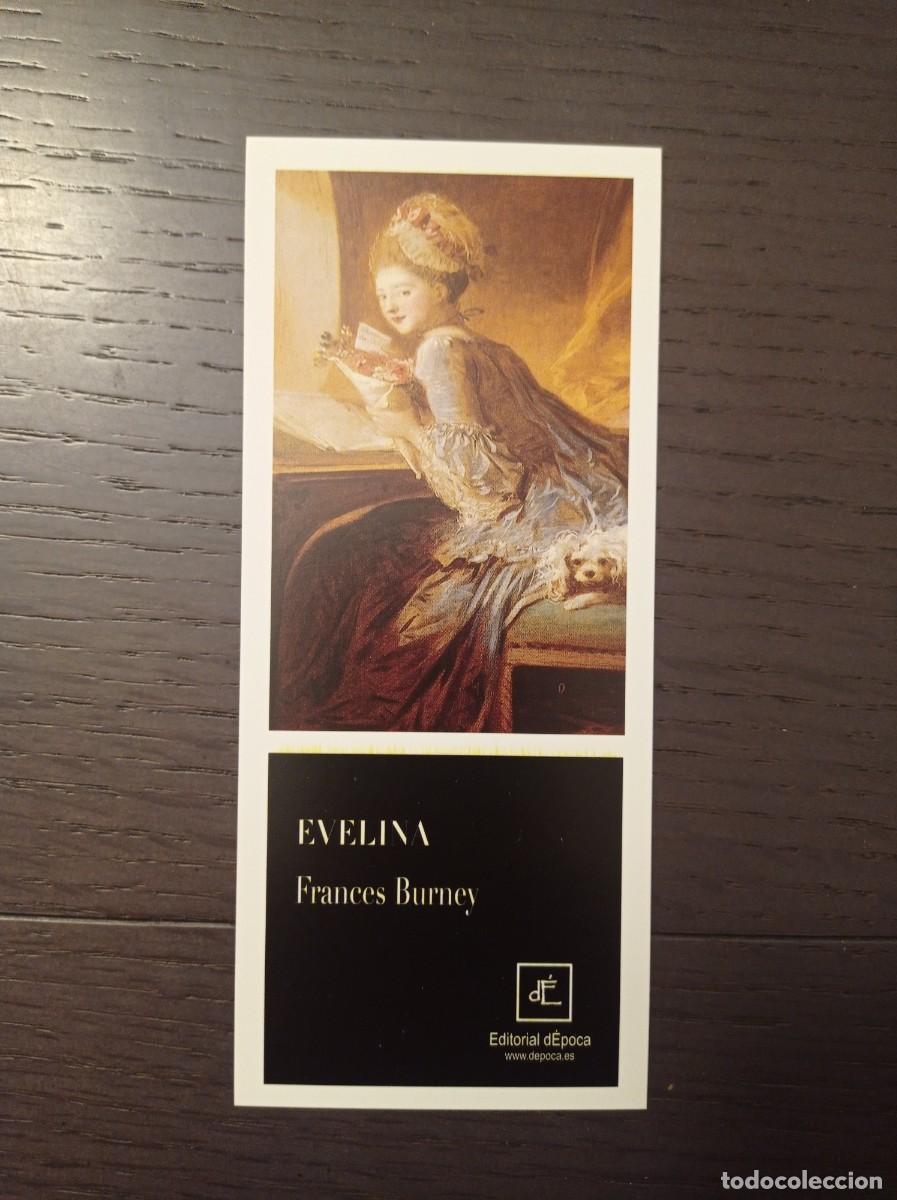 Coleccionismo Marcap&aacute;ginas: MARCAP&Aacute;GINAS. EDITORIAL D'EPOCA. FRANCES BURNEY. EVELINA