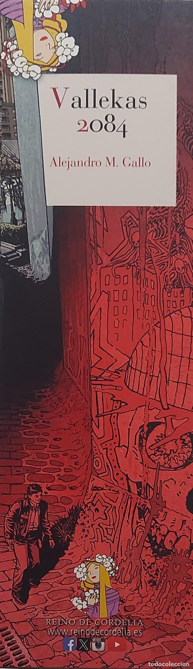 Coleccionismo Marcap&aacute;ginas: MARCAPAGINAS - REINO DE CORDELIA - VALLECAS 2084