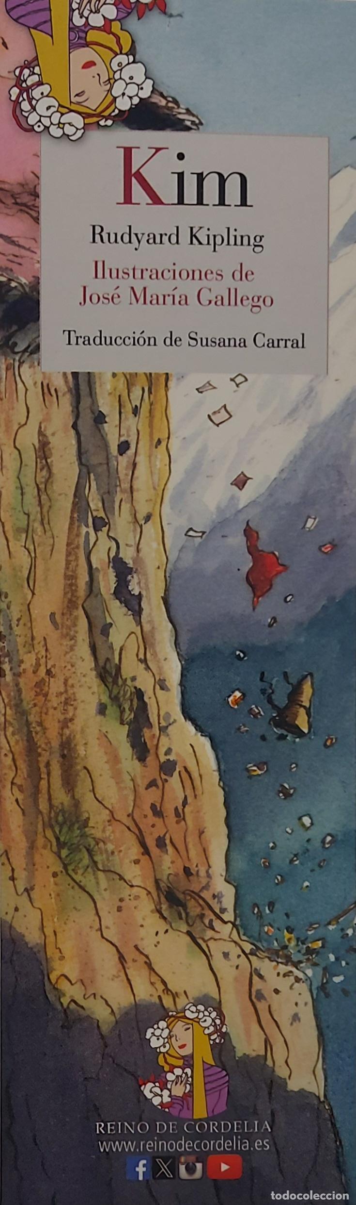 Collectionnisme Marque-pages: MARCAPAGINAS - REINO DE CORDELIA - KIM - RUDYARD KIPLING