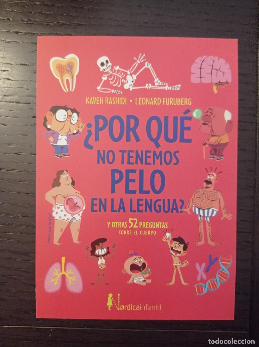 Coleccionismo Marcap&aacute;ginas: MARCAP&Aacute;GINAS. TAMA&Ntilde;O POSTAL. NORDICA INFANTIL. KAVEH RASHIDI. &iquest;POR QU&Eacute; NO TENEMOS PELO EN LA LENGUA?