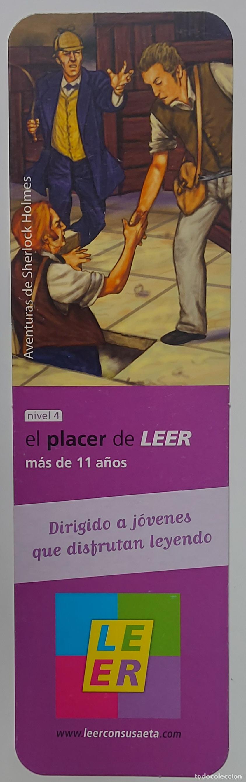 Coleccionismo Marcap&aacute;ginas: MARCAPAGINAS - SUSAETA - AVENTURAS DE SHERLOCK HOLMES