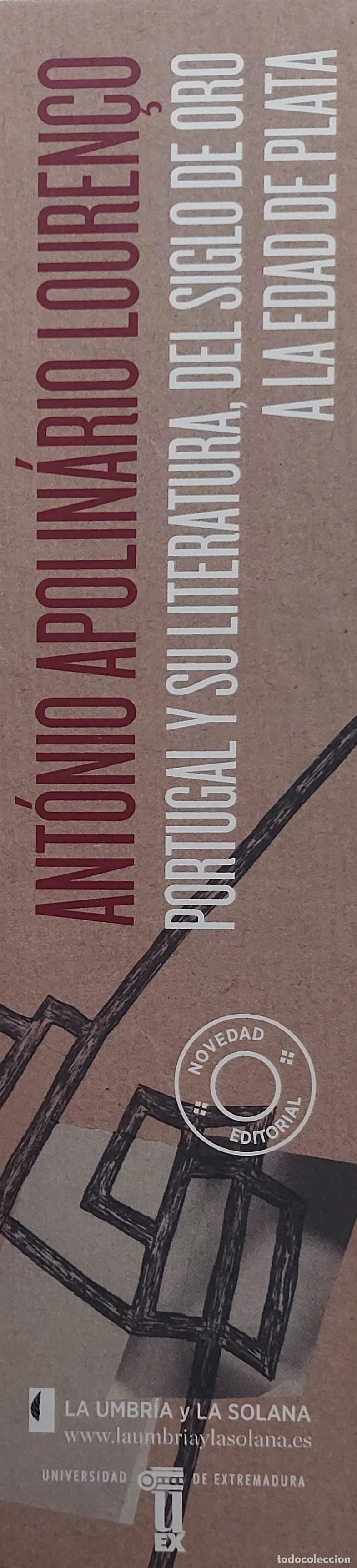 Coleccionismo Marcap&aacute;ginas: MARCAPAGINAS - LA UMBRIA Y LA SOLANA - PORTUGUAL Y SU LITERATURA,DEL SIGLO DE ORO A LA EDAD DE PLATA