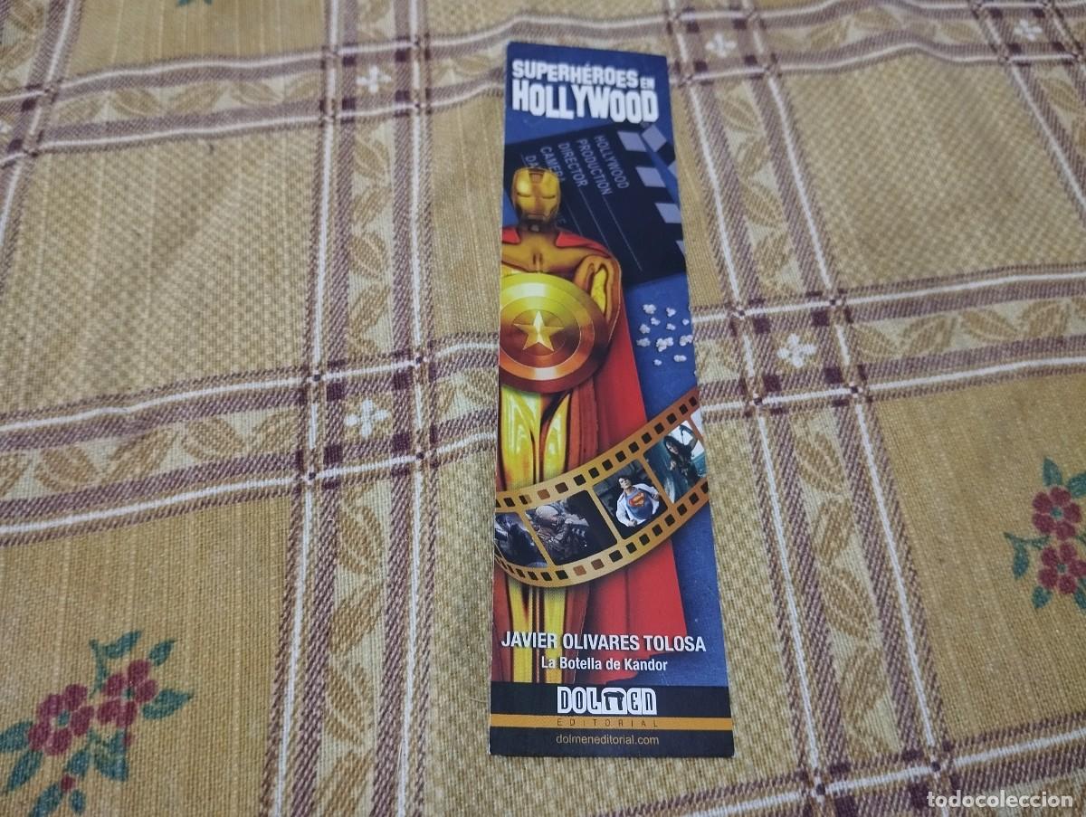 Coleccionismo Marcap&aacute;ginas: MARCAP&Aacute;GINAS, PUNTO LIBRO SUPERH&Eacute;ROES DE HOLLYWOOD / JAVIER OLIVARES TOLOSA / LA BOTELLA DE KONDOR