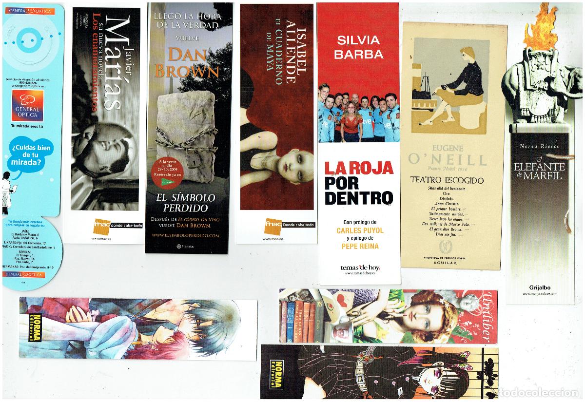 Coleccionismo Marcap&aacute;ginas: MARCAP&Aacute;GINAS. LOTE DE 10 UNIDADES, LAS DE LA FOTO. POSIBILIDAD DE UNIDADES SUELTAS. (B/48.1)3