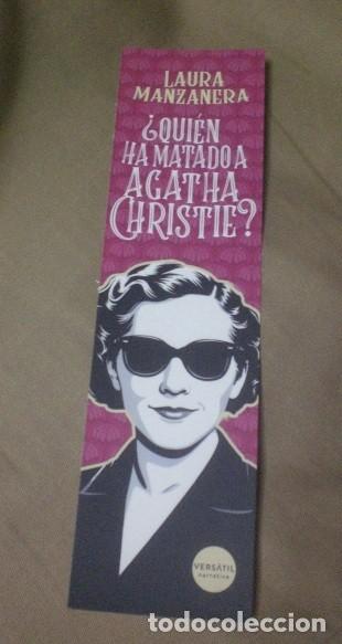 Coleccionismo Marcap&aacute;ginas: marcap&aacute;ginas matado Agatha Christie, editorial Vers&aacute;til