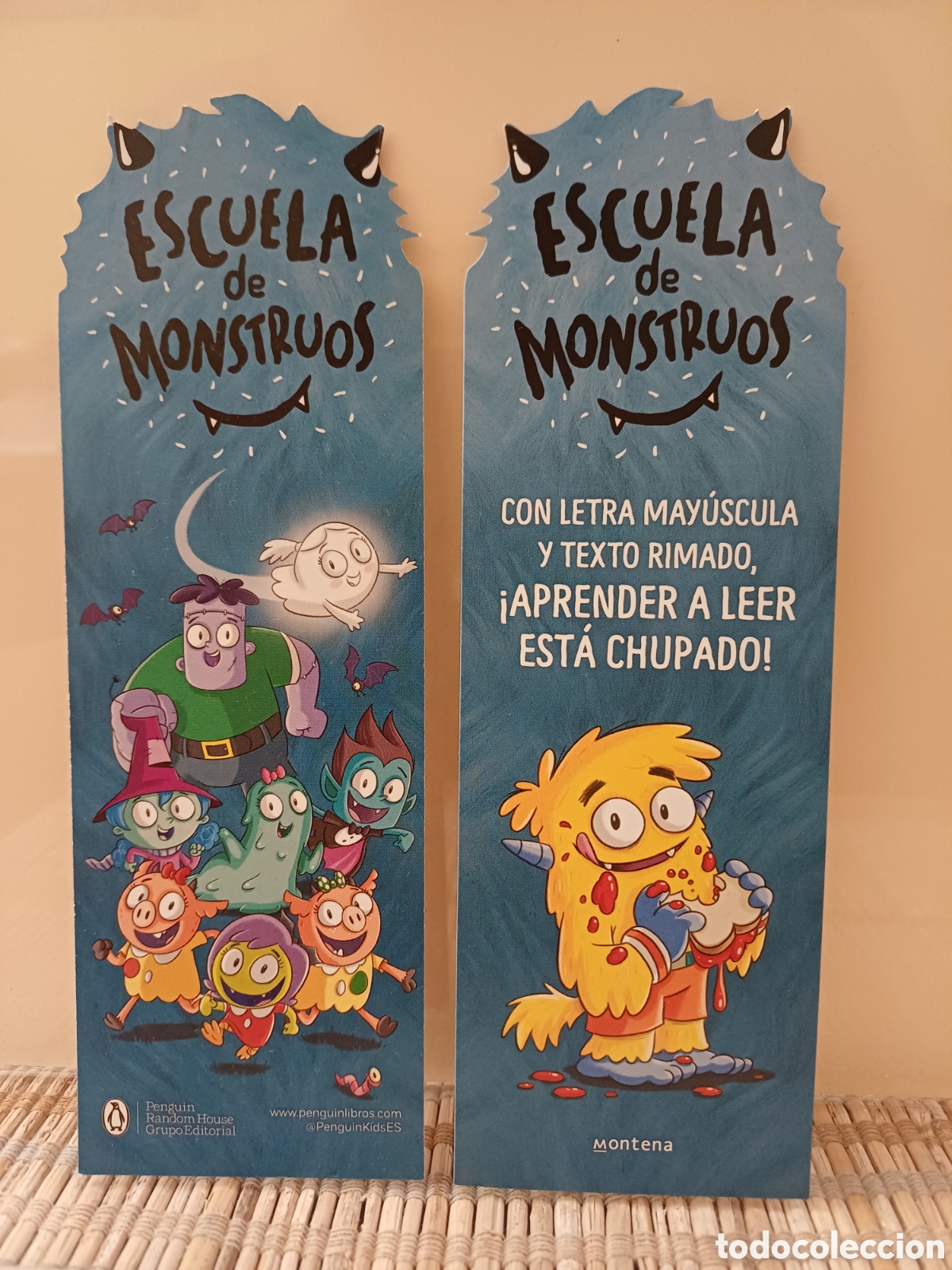 Coleccionismo Marcap&aacute;ginas: Marcap&aacute;ginas Escuela de Monstruos