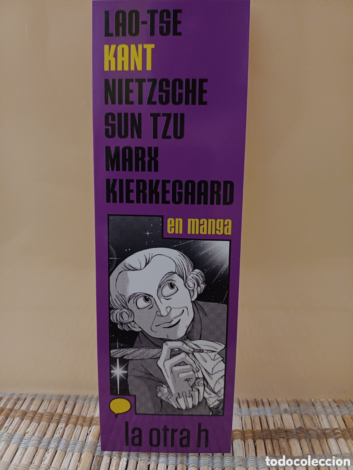 Coleccionismo Marcap&aacute;ginas: Marcap&aacute;ginas Kant en Manga