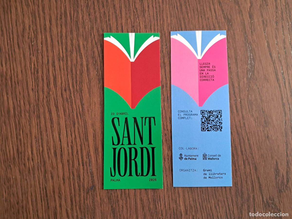 Coleccionismo Marcap&aacute;ginas: marcap&aacute;ginas, punto de libro, dia de Sant Jordi, ajuntament de Palma de Mallorca.