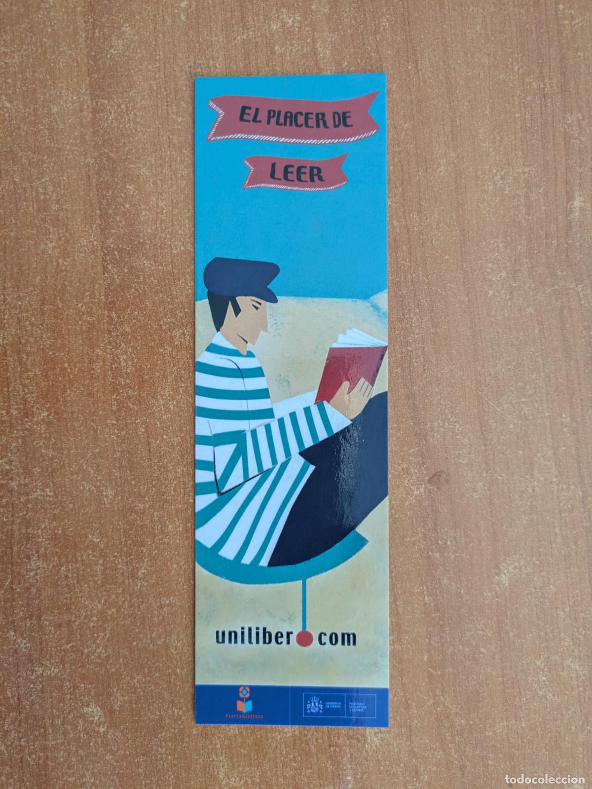 Coleccionismo Marcap&aacute;ginas: Marcap&aacute;ginas El placer de leer. Uniliber. El bolet&iacute;n.