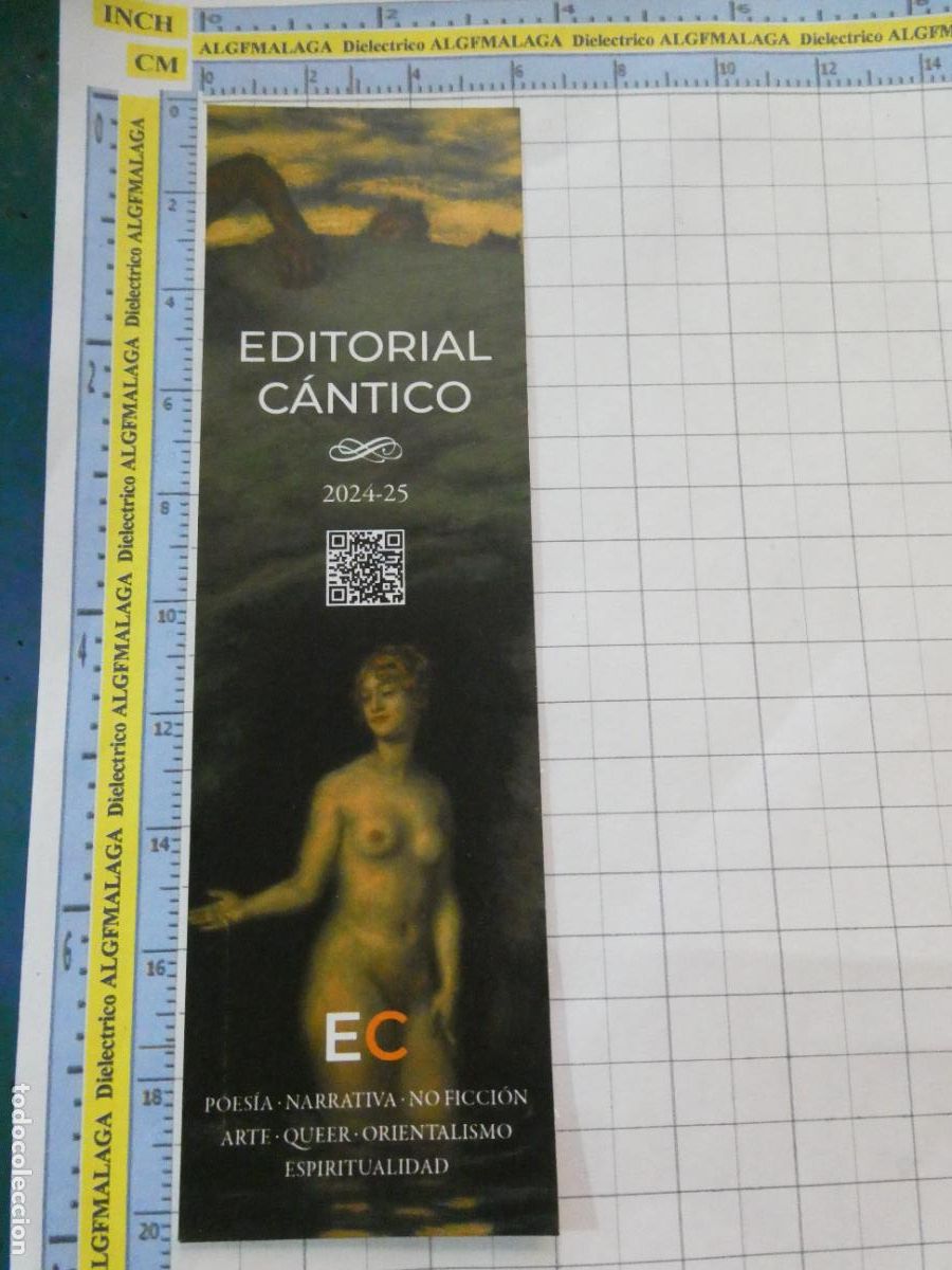 Coleccionismo Marcap&aacute;ginas: MARCAP&Aacute;GINAS DE LITERATURA. MUJER DESNUDA ARTE 2024 2025