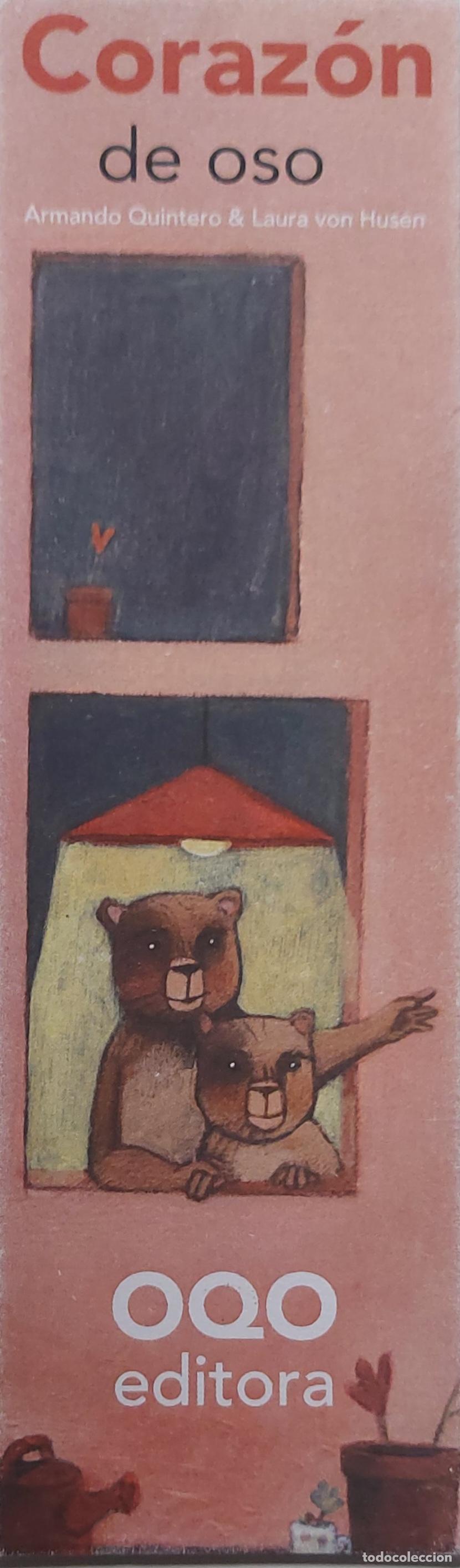 Coleccionismo marcap&aacute;ginas: MARCAP&Aacute;GINAS - OQO - CORAZON DE OSO - Foto 1