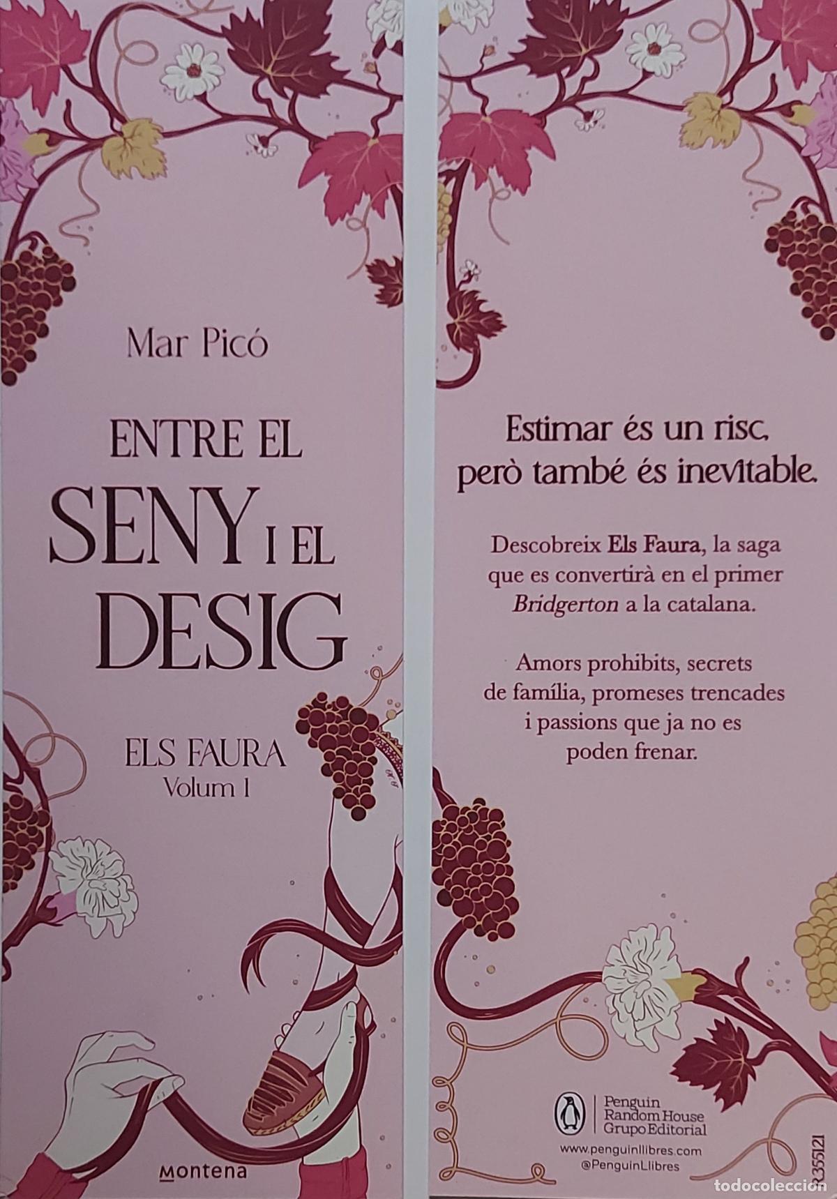 Coleccionismo Marcap&aacute;ginas: MARCAP&Aacute;GINAS - MONTENA - MAR PICO - ENTRE EL SENY I EL DESIG