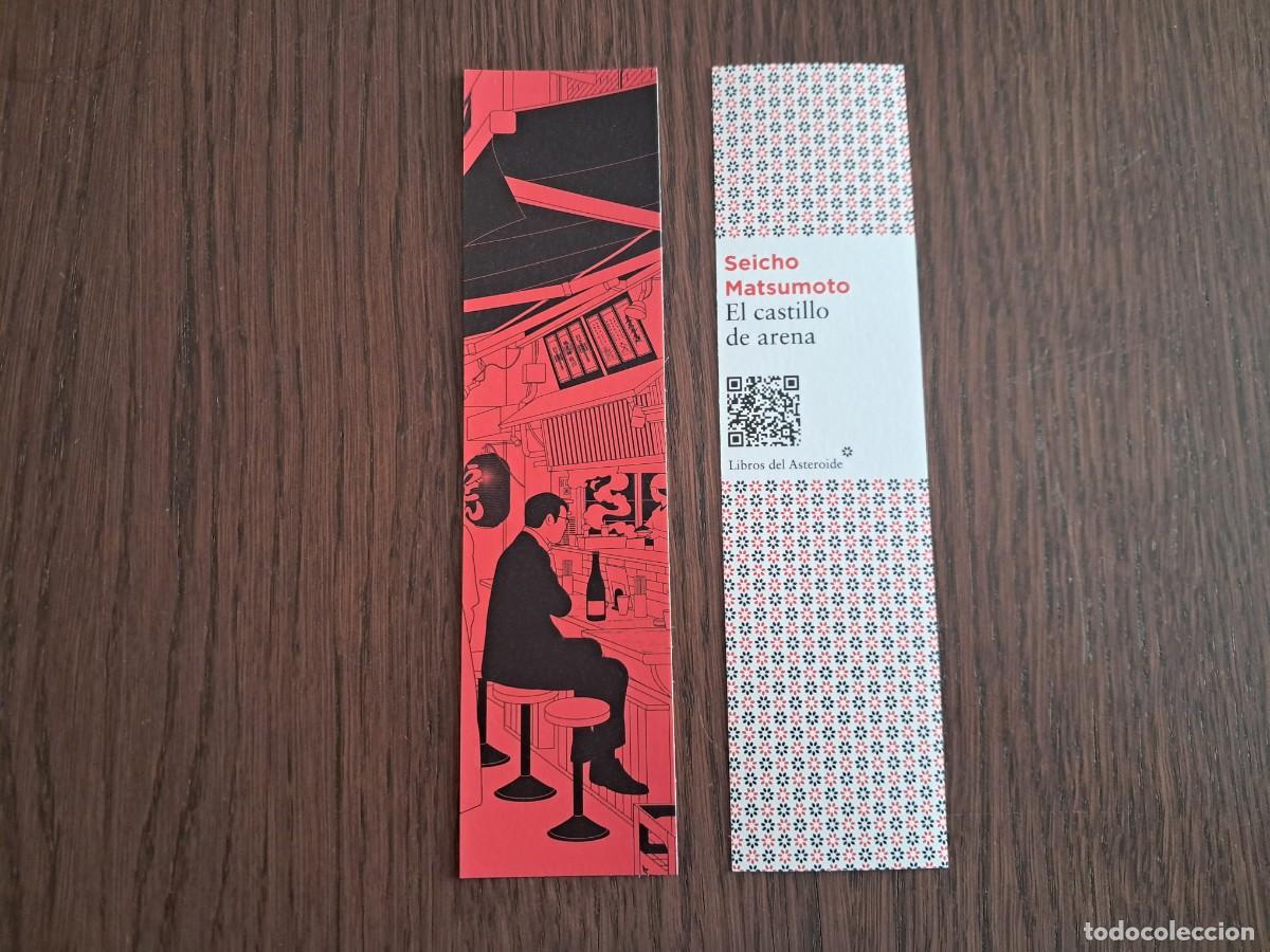 Coleccionismo Marcap&aacute;ginas: marcap&aacute;ginas, punto de libro, El castillo de arena, Seicho Matsumoto. Libros del asteroide