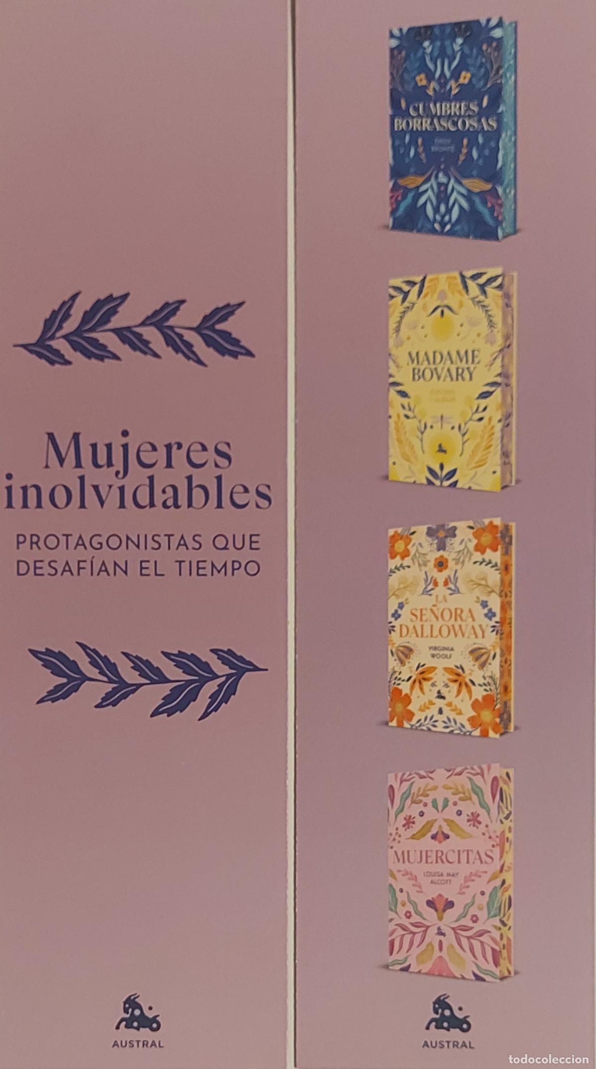 Coleccionismo Marcap&aacute;ginas: MARCAPAGINAS - AUSTRAL - MUJERES INOLVIDABLES