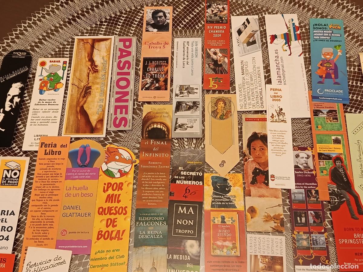 Coleccionismo marcap&aacute;ginas: LOTE DE 38 MARCAP&Aacute;GINAS - Foto 2