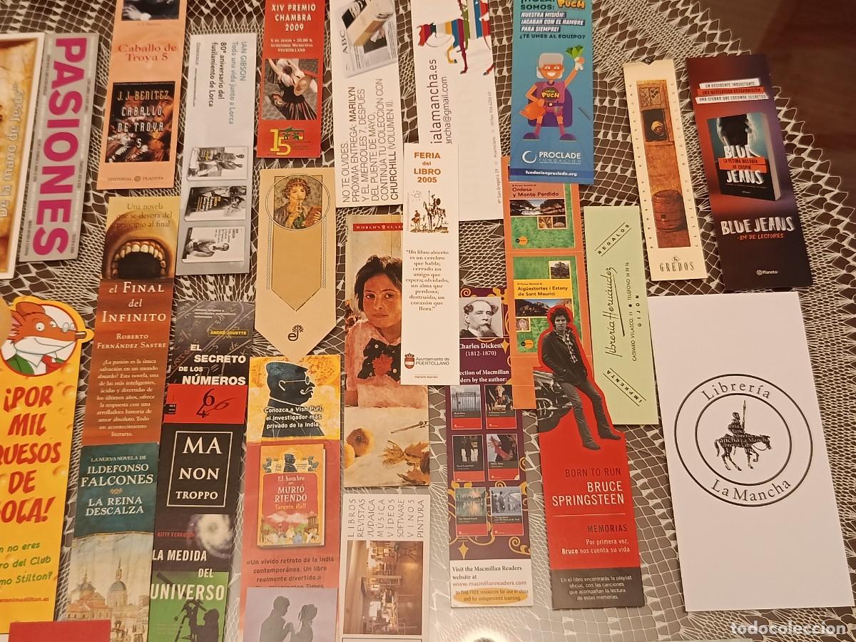 Coleccionismo marcap&aacute;ginas: LOTE DE 38 MARCAP&Aacute;GINAS - Foto 3