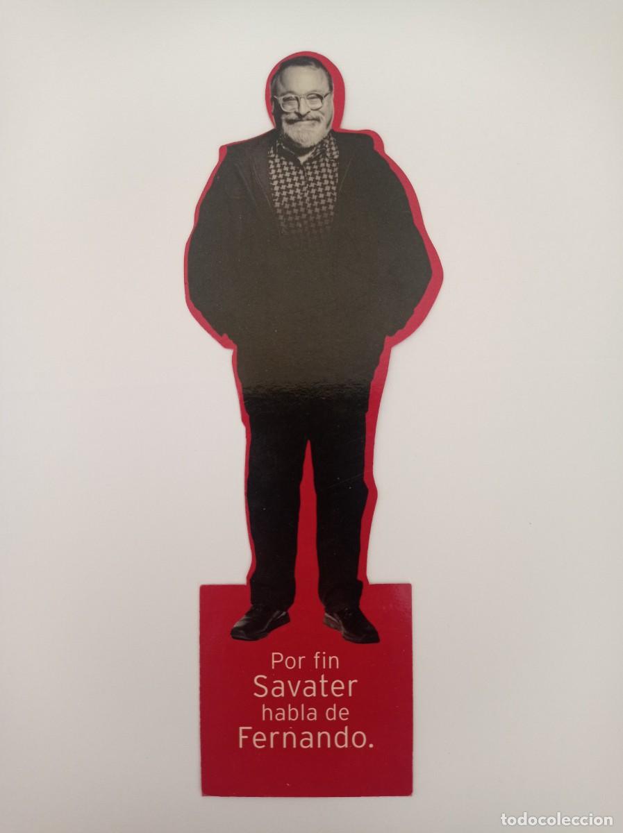 Coleccionismo Marcap&aacute;ginas: MARCAP&Aacute;GINAS. TROQUELADO. TAURUS. FERNANDO SAVATER. MIRA POR D&Oacute;NDE