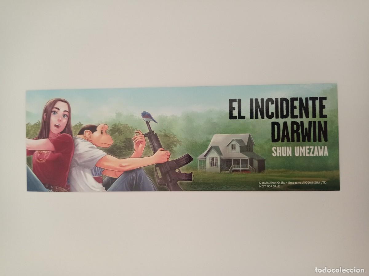 Coleccionismo Marcap&aacute;ginas: MARCAP&Aacute;GINAS. PLANETA COMIC. SHUN UMEZAWA. EL INCIDENTE DARWIN
