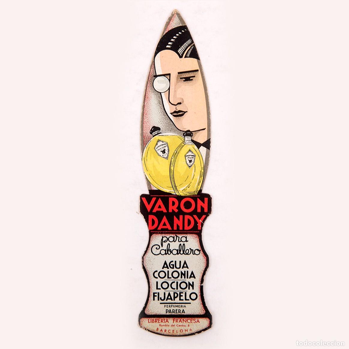 Coleccionismo Marcap&aacute;ginas: VARON DANDY - PUNTO DE LIBRO - COCAINA EN FLOR - A&Ntilde;OS 20