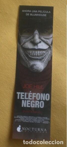 Coleccionismo Marcap&aacute;ginas: marcap&aacute;ginas tel&eacute;fono negro, editorial Nocturna