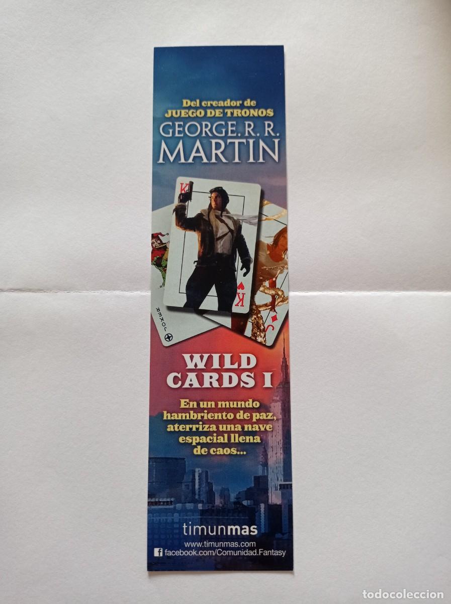Coleccionismo Marcap&aacute;ginas: MARCAP&Aacute;GINAS. TIMUNMAS. GEORGE R.R. MARTIN. WILD CARDS I