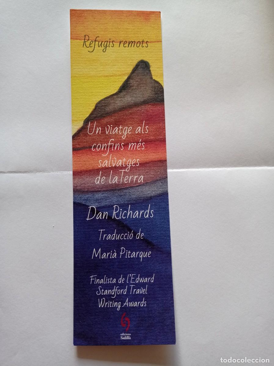 Coleccionismo Marcap&aacute;ginas: MARCAP&Aacute;GINAS. EDICIONS SIDILLA. DAN RICHARSS REFUGIS REMOTS