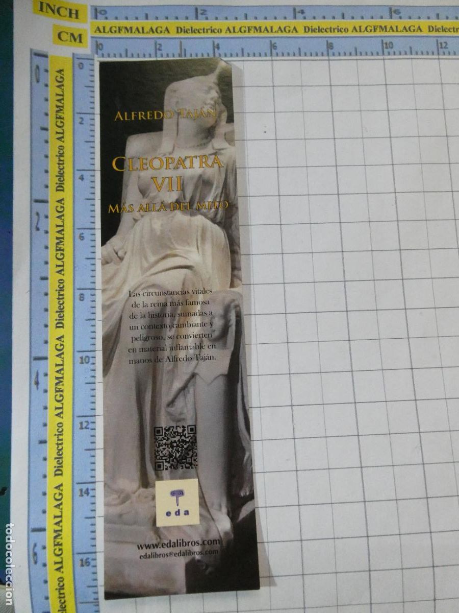 Coleccionismo Marcap&aacute;ginas: MARCAP&Aacute;GINAS DE LITERATURA. ANTIGUO EGIPTO CLEOPATRA VII M&Aacute;S ALL&Aacute; DEL MITO