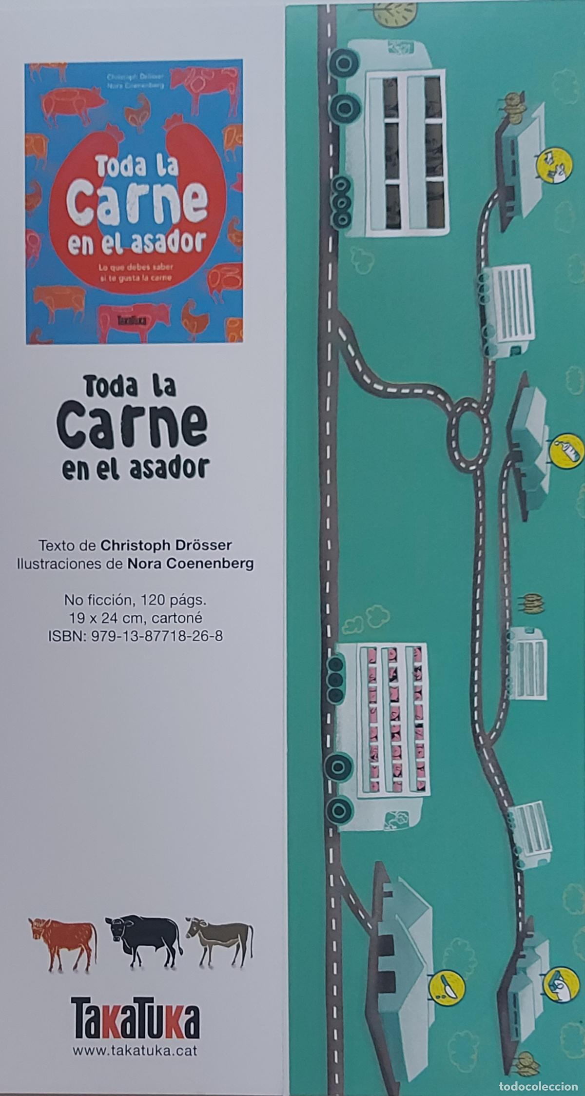 Coleccionismo Marcap&aacute;ginas: MARCAP&Aacute;GINAS - TAKATUKA - TODA LA CARNE EN EL ASADOR