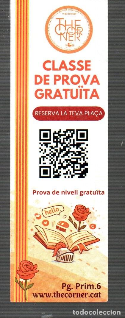 Coleccionismo Marcap&aacute;ginas: MARCAP&Aacute;GINAS EDICI&Oacute;N DE THECORNER REUS CLASES DE INGL&Eacute;S