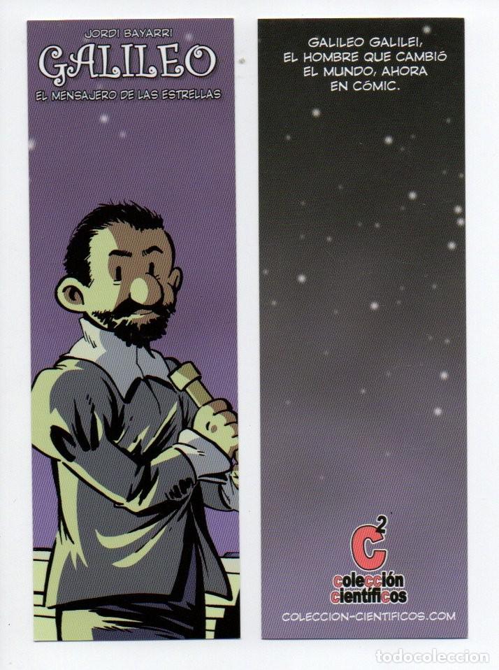 Collectionnisme Marque-pages: MARCAPAGINAS, GALILEO, EL MENSAJERO DE LAS ESTRELLAS. JORDI BAYARRI. COLECCION CIENTIFICOS.