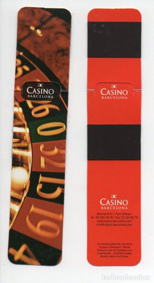 Coleccionismo Marcap&aacute;ginas: MARCAPAGINAS CON IM&Aacute;N, CASINO DE BARCELONA.