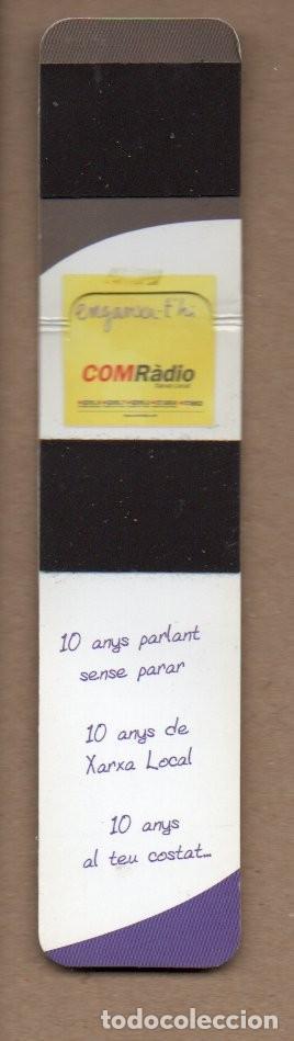 Coleccionismo marcap&aacute;ginas: MARCAPAGINAS CON IM&Aacute;N, 10 ANYS DE COM-RADIO - Foto 2