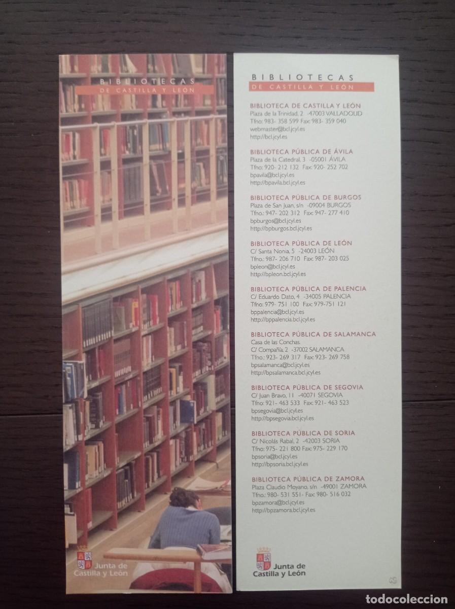 Coleccionismo Marcap&aacute;ginas: MARCAP&Aacute;GINAS. BIBLIOTECAS DE CASTILLA Y LE&Oacute;N