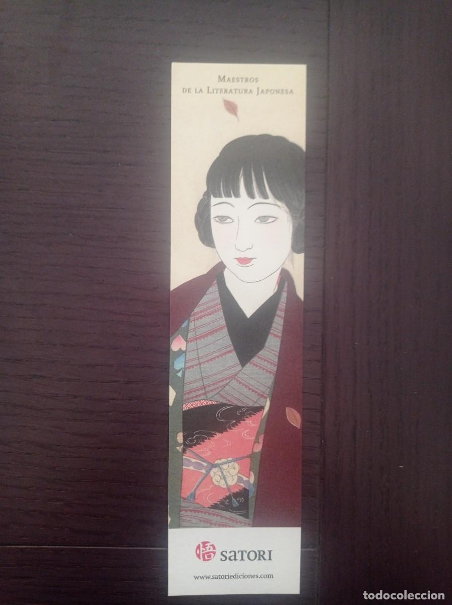 Coleccionismo Marcap&aacute;ginas: MARCAP&Aacute;GINAS. SATORI. MAESTROS DE LA LITERATURA JAPONESA