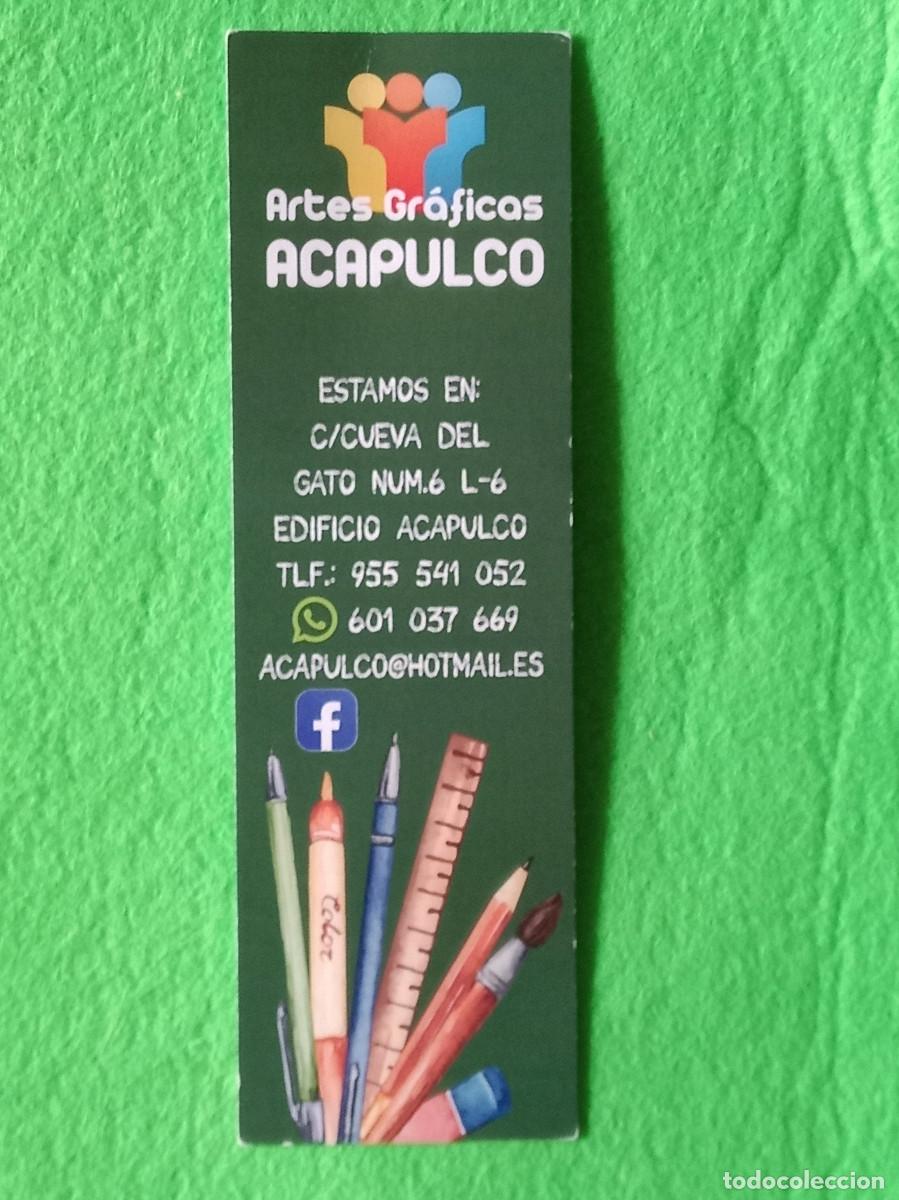 Coleccionismo Marcap&aacute;ginas: Marcap&aacute;ginas - Artes Gr&aacute;ficas ACAPULCO