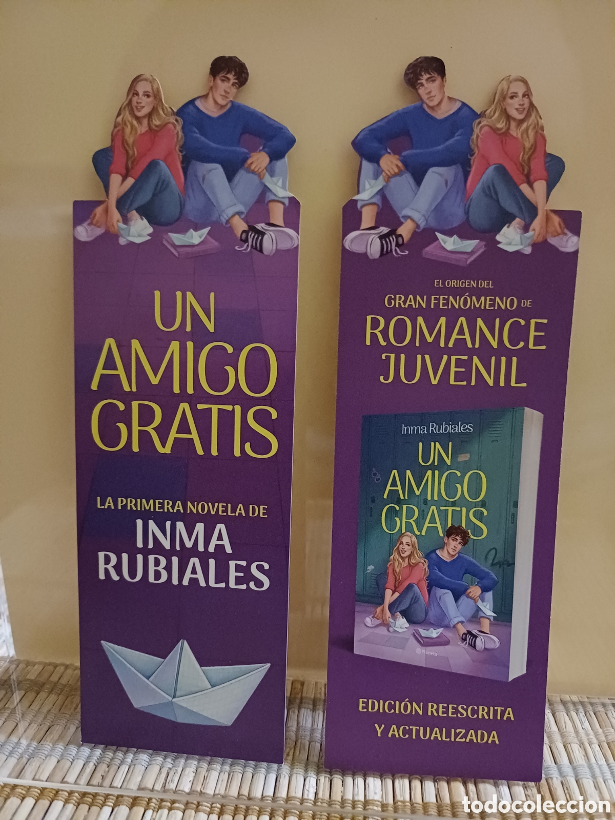 Coleccionismo Marcap&aacute;ginas: Marcap&aacute;ginas Un amigo gratis