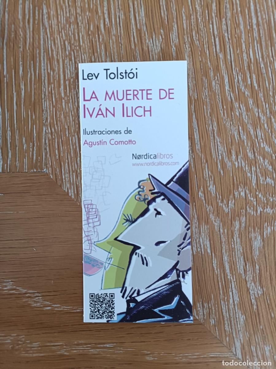 Coleccionismo Marcap&aacute;ginas: MARCAP&Aacute;GINAS - N&Oacute;RDICA LIBROS - LA MUERTE DE IV&Aacute;N ILICH - LEV TOLSTOI