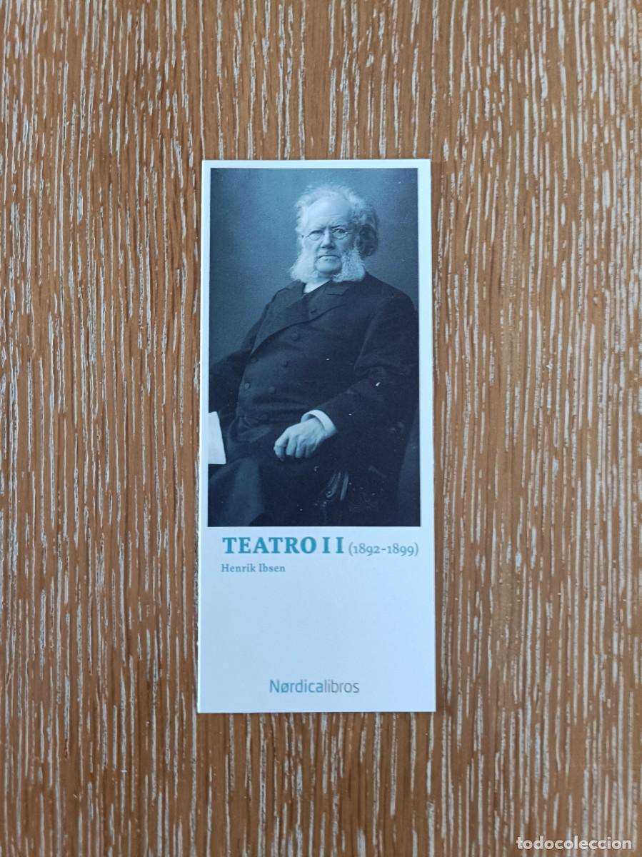 Coleccionismo Marcap&aacute;ginas: MARCAP&Aacute;GINAS - N&Oacute;RDICA LIBROS - TEATRO II - HENSIK IBSEN