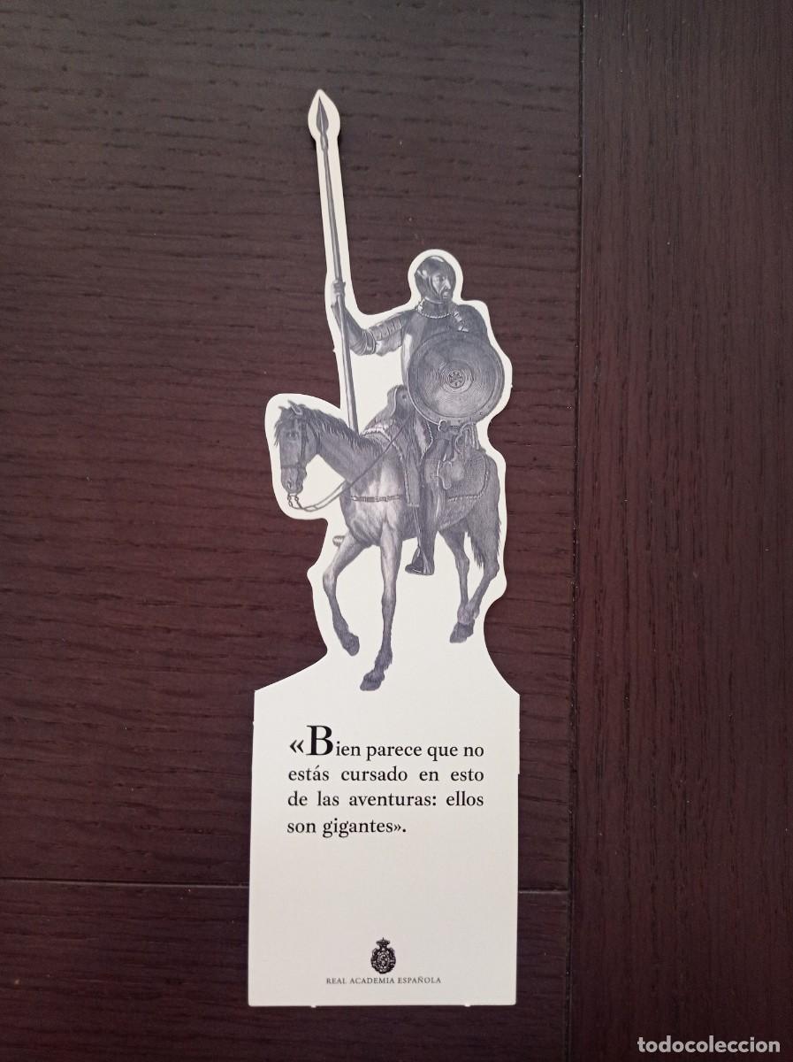 Coleccionismo Marcap&aacute;ginas: MARCAP&Aacute;GINAS. TROQUELADO. REAL ACADEMIA ESPA&Ntilde;OLA. DON QUIJOTE