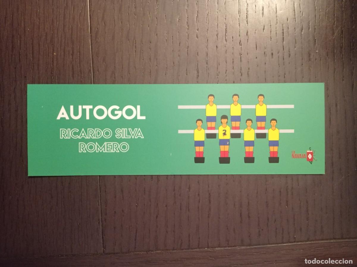 Coleccionismo Marcap&aacute;ginas: MARCAP&Aacute;GINAS. LA NAVAJA SUIZA EDITORES. RICARDO SILVA ROMERO. AUTOGOL
