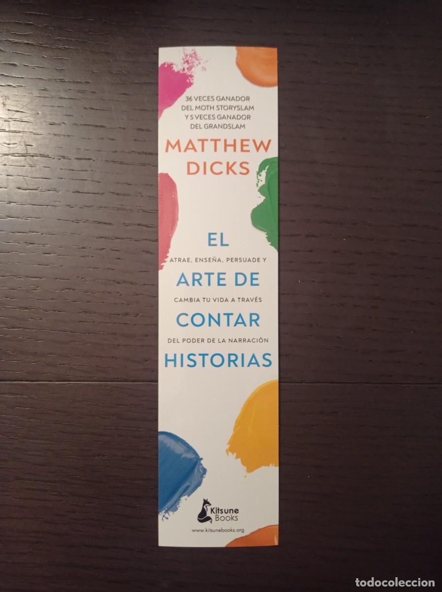 Coleccionismo Marcap&aacute;ginas: MARCAP&Aacute;GINAS. KITSUNE BOOKS. MATTHEW DICKS. EL ARTE DE CONTAR HISTORIAS