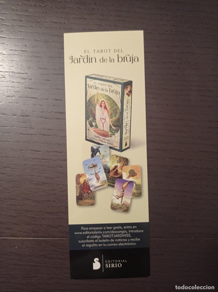Coleccionismo Marcap&aacute;ginas: MARCAP&Aacute;GINAS. EDITORIAL SIRIO. SASHA GRAHAM. EL TAROT DEL JARD&Iacute;N DE LA BRUJA