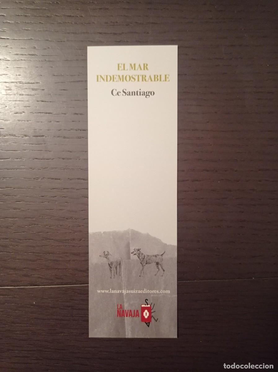 Coleccionismo Marcap&aacute;ginas: MARCAP&Aacute;GINAS. LA NAVAJA SUIZA EDITORES. CE SANTIAGO. EL MAR INDEMOSTRABLE