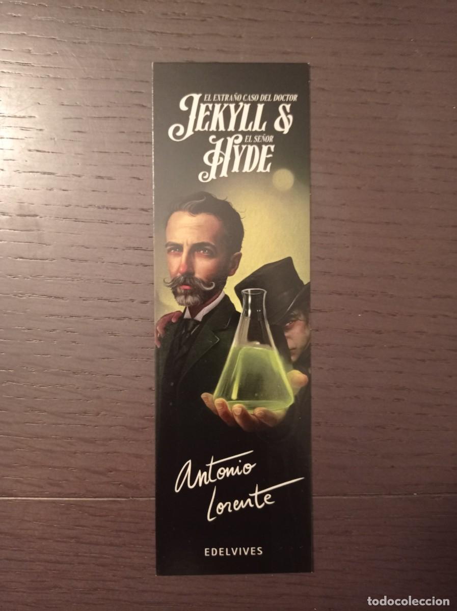 Coleccionismo Marcap&aacute;ginas: MARCAP&Aacute;GINAS. EDELVIVES. ANTONIO LORENTE. EL EXTRA&Ntilde;O CASO DEL DOCTOR JEKYLL & EL SE&Ntilde;OR HYDE